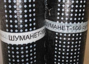 Звукоизоляция пола Шуманет 100 супер,(100).