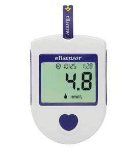 Надежный глюкометр eBsensor, дешёвые тест-полоски.