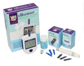 Надежный глюкометр eBsensor, дешёвые тест-полоски.