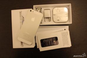  IPhone 5 16Gb, white