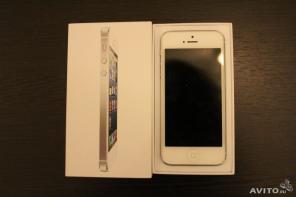  IPhone 5 16Gb, white