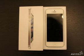Продается IPhone 5 16Gb, white