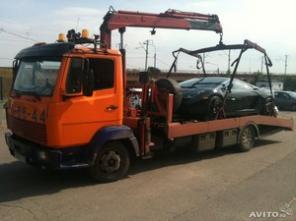 Кран-манипулятор на базе Mercedes Benz 914