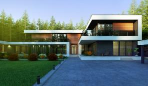 Проекты современных коттеджей и домов в Москве