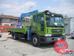 Новый Daewoo Novus 7 тонн c манипулятором Dongyang 1406.