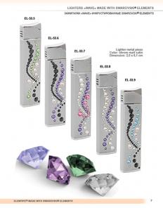 Зажигалки со Swarovski от Elenpipe