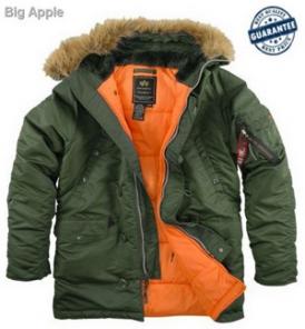 Легендарная зимняя куртка Alpha industries