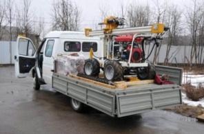Установка завинчивания свай МГБ50П-02ВС