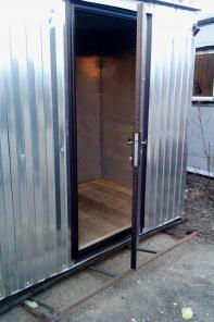 Бытовка с утеплением металлическая