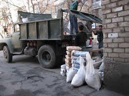 Доставка сыпучих материалов уголь песок щебень