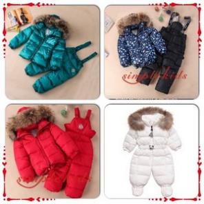 Детские комбинезоны moncler, canada goose, aramni