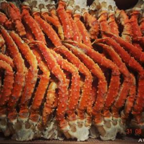 Свежие морепродукты, краб, икра и т.д.