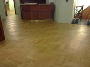 Циклевка паркета без пыли