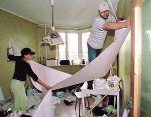 Косметический ремонт квартир, комнат.