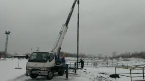 Аренда ямобура Mitsubishi Canter ( услуги БКМ)