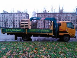 Аренда манипулятора и автовышки в СПб