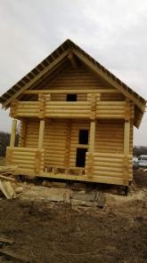 Срубы домов, бань, беседок и сооружений из дерева
