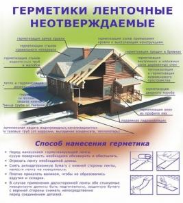 Самоклеющийся герметик Герлен.