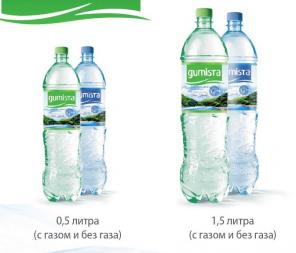 Вода минеральная "Гумиста"