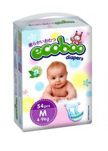 Японские подгузники ECOBOO от 810 рублей. Бесплатная доставка по Москве