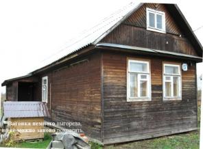 Дом 66 м. На Вывоз для дачи. Cуб ель 60 км. от Твери 415000 руб.