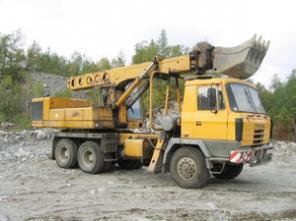 Экскаватор планировщик татра-815 UDS 214