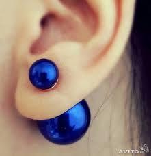Серьги Mise en Dior
