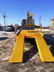 Daewoo Novus грузовой эвакуатор с манипулятором