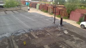 Ремонт кровли крыши гаража. 8 тр