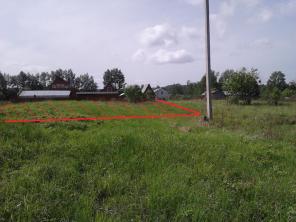 Участок 15 соток в деревне Буриново 99 км от МКАД