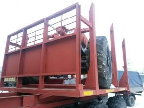 Лесовоз Урал 43204 с новой площадкой на стандартном шасси