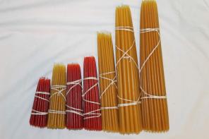 Продам восковые маканые свечи