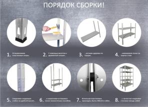 Металлические стеллажи СБР