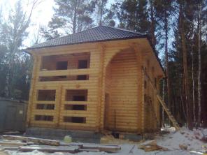 Продажа оцилиндрованного бревна из Сибири