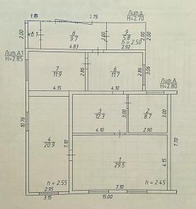 Продам дом в центре Емельяново, 97 кв.м., 7 сот