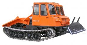 Трелевочный трактор МСН-10-003 с трехместной кабиной. Новая модель.