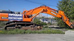 Мощный гусеничный экскаватор Doosan Solar 500LS-V