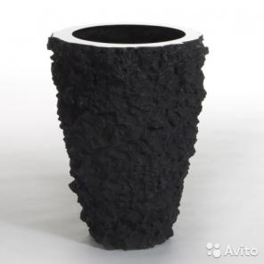  vase buoy lava black, D52xH70