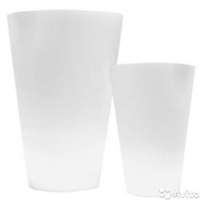 Кашпо Liscio siena 394/LED, 52.5x80cм