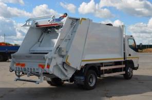 Мусоровоз HIDRO-MAK HM-8 на шасси Mitsubishi Fuso