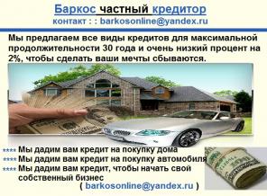 Применить для вашего кредита и финансового прорыва
