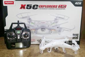 Распродажа квадрокоптеров с камерой Syma X5C. Радиоуправляемые модели. Только в июле скидки.