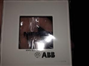 рамки ABB Niessen Zenit, ABB BJE Axcent новые