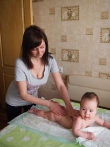 Детский массаж при гипертонусе и гипотонусе