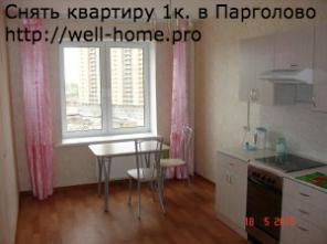 Однокомнатная квартира в Выборгском районе, долгосрочная аренда.
