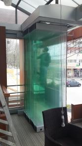 Стеклянные перегородки