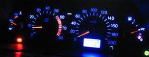 Светодиодный тюнинг приборной панели авто