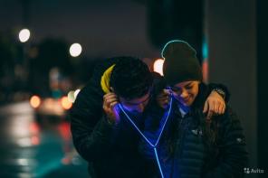 Светящиеся наушники Light Earphone