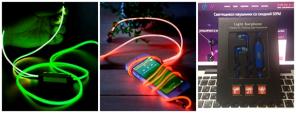 Светящиеся наушники Light Earphone