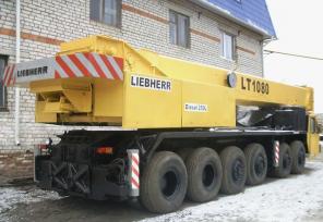 LIEBHERR LT-1080 автокран Германия